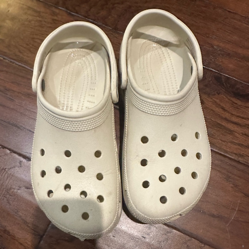CROCS Cream Sandals